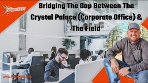 Image showing a bridge symbolizing the connection between a corporate office and a field location.