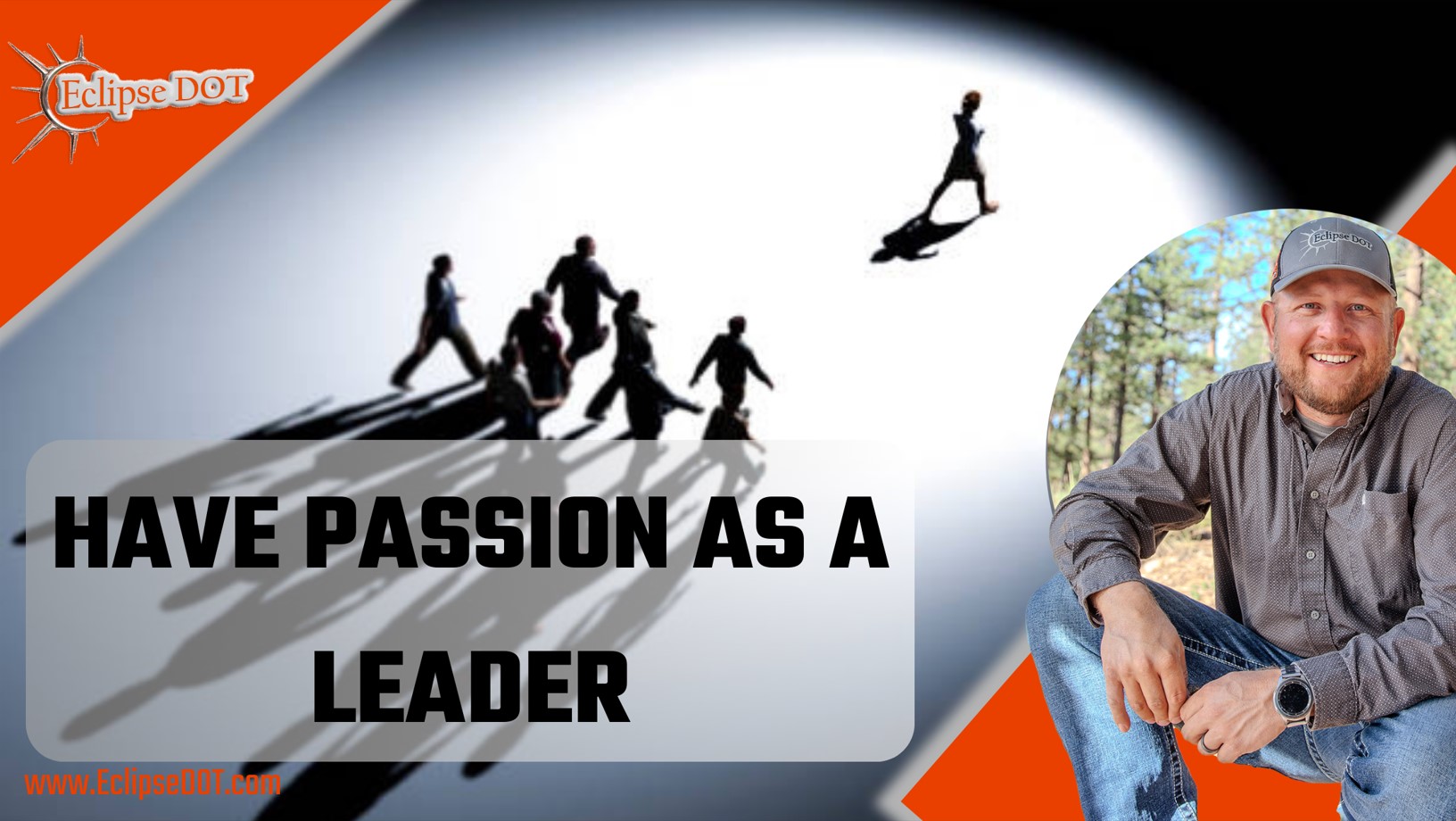 A passionate leader inspires and guides their team towards success.