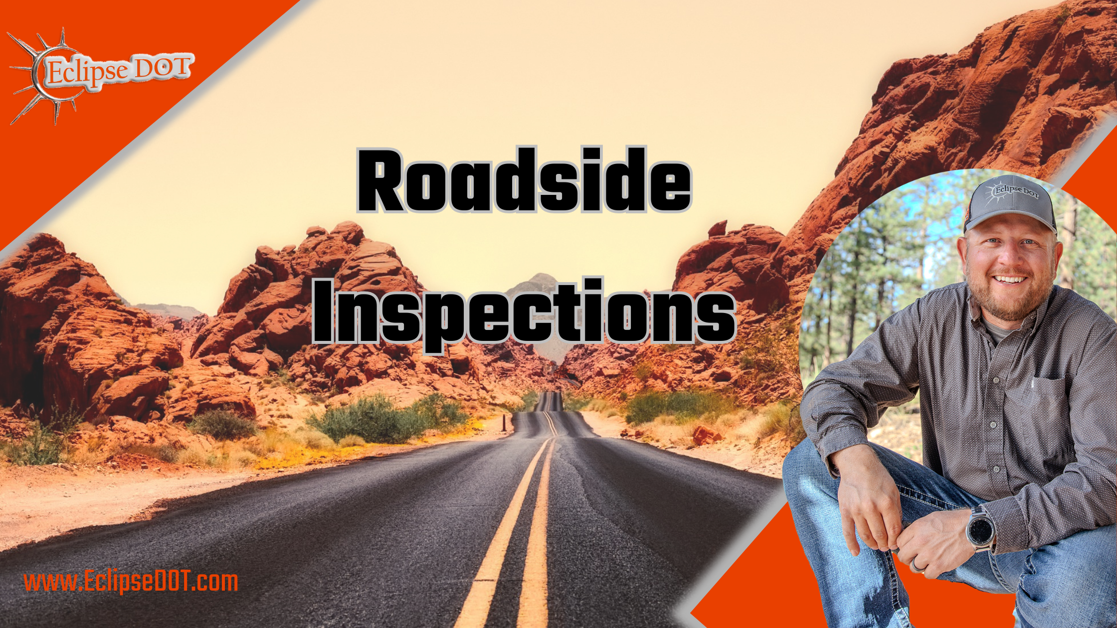 Roadside inspection of a commercial vehicle