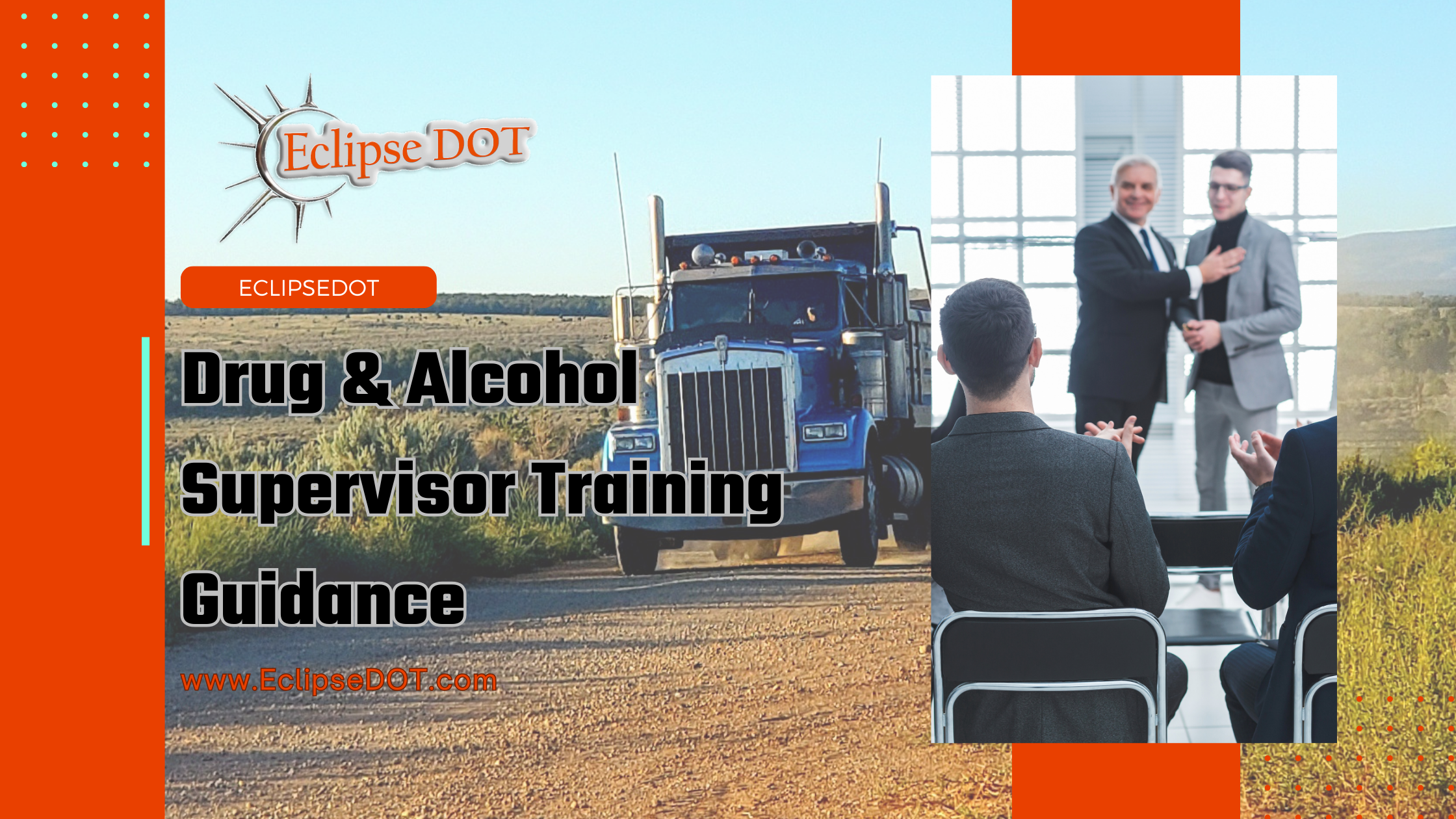 Image showing a supervisor conducting drug and alcohol training for employees.