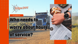 Image showing a clock with "Hours of Service" written on it, symbolizing the topic of the article. Understanding Hours of Service Regulations: Who's Affected?