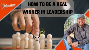 Elevate your leadership game with practical insights on becoming a real winner in your professional journey.