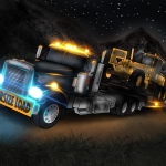 An animated picture of a hauling a blade.