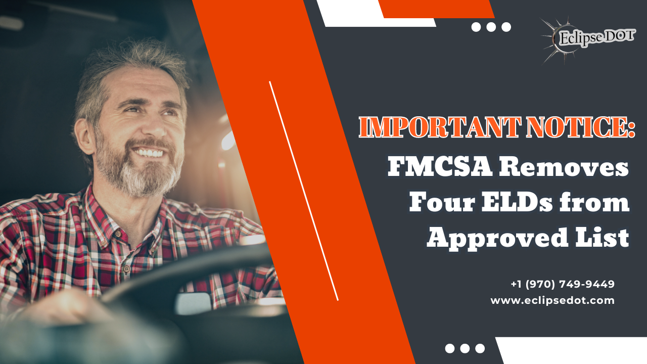 FMCSA removes four ELDs from approved list