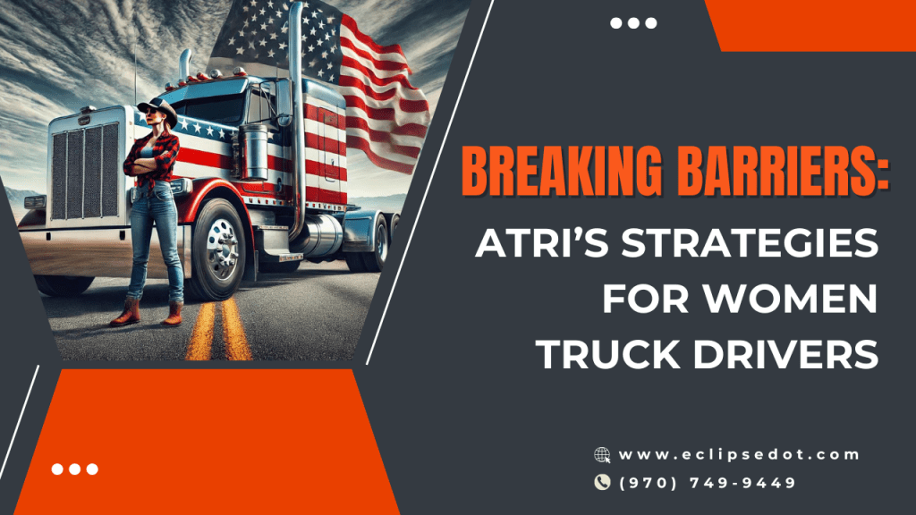 Breaking Barriers: American Woman Trucker on the Road