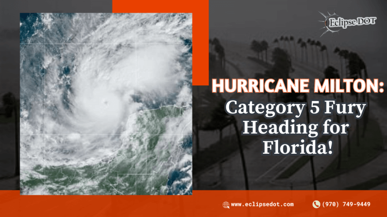 Satellite image of Category 5 Hurricane Milton.