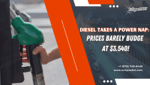 Diesel pump with text: Diesel Takes a Power Nap – $3.540