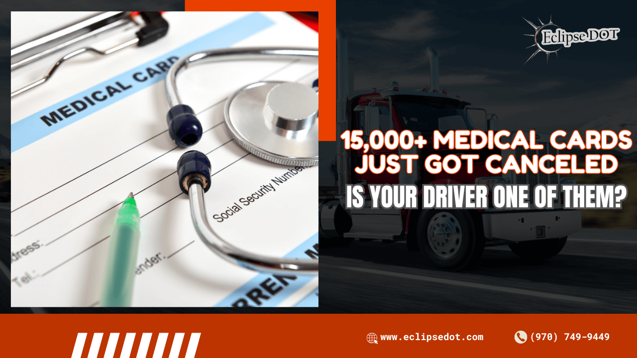 Voided DOT medical certificate