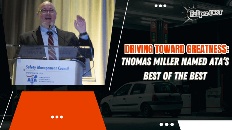 Thomas Miller named 2024 ATA Driver of the Year