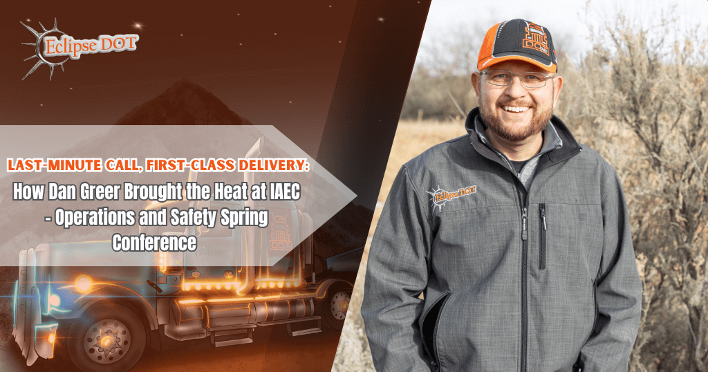 Dan Greer Delivers DOT Expertise at IAEC