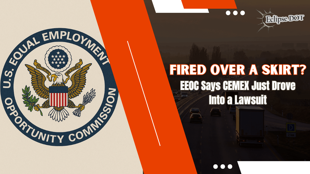 EEOC seal showing eagle and agency name on neutral background.